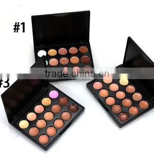 15-color Concealer Softening Concealer Quilt Ointment / Concealer Blonde Blanket Black and White Eye thumbnail-1