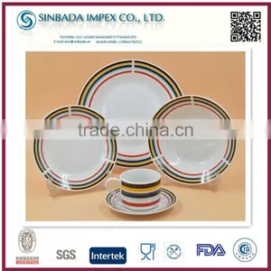 High Quality Ceramic 20pcs Exclusive Porcelain Dinnerware thumbnail-1