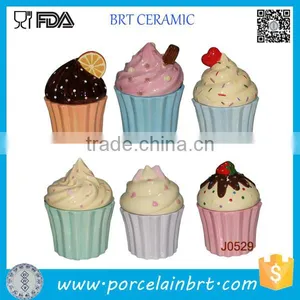 Delicate Ornament Cupcake Ceramic Trinket Box thumbnail-3
