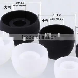 2015 New In-ear High Quality Silicone Earphone Cover Transparent Earphone Cover thumbnail-2