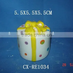 Cute Ceramic Electroplated Gift Box (box Design) thumbnail-1