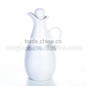 Handmade White Ceramic Water Carafe,water Pitcher Wholesale thumbnail-1