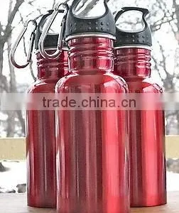 Wide Mouth Sports Water Bottle/Kids Stainless Steel Water Bottle thumbnail-1