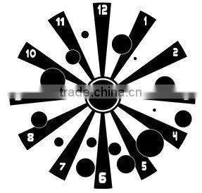 Self-adhesive Decorative Wall Sticker Clock thumbnail-1