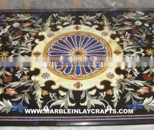 Inlay Marble Dining Table Top, Exclusive Marble Table Top thumbnail-1
