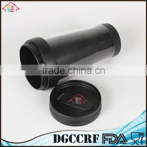 NBRSC Plastic 400ml Double Wall Tumbler With Customized Removeable Insert Paper Car Coffee Mug With Bounce Lid thumbnail-3