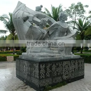 Outdoor Garden Decoration Stone Carving Marble Abstract Granite Sculpture thumbnail-4