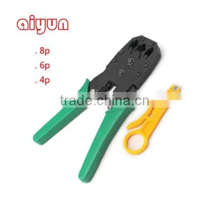 RJ45 Network Cable Pipe Plier Plumbing AC Hose Crimping Tool thumbnail-1