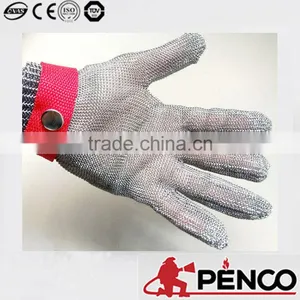 Stainless Steel Metal Mesh Butcher Cut Hand Protected Safety Security Glove thumbnail-1
