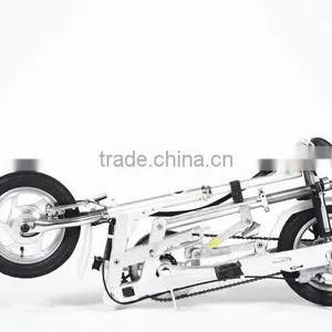 12" Mini Electric Folding Bike Motorized Electric Bike thumbnail-1