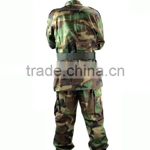 Cheap BDU Pant Army 190gsm TC Jungle Woodland Camo Uniform Pant thumbnail-6