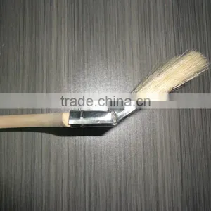 Bend Paint Brush / Radiator Brush With Long Wooden Handle thumbnail-2