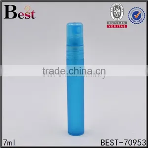 2017 Hot New Productsc 7ml 10ml Blue Orange Testing Fragrance Perfume Empty Plastic Bottle Spray Head Wholesale thumbnail-1