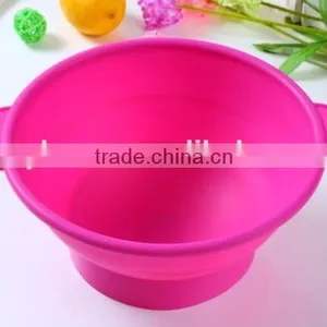 Flexible Microwave Fold Bowl,Silicone Bowl thumbnail-6