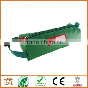 Tarpaulin Name Tag Small Pencil Case Pouch (Green) thumbnail-1