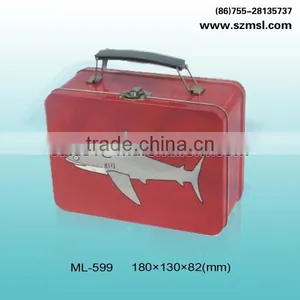 Lunch Tin Box for Kids With Handle thumbnail-1