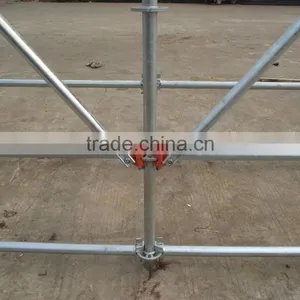Q235 Steel Galvanized Ringlock Construction Scaffoldings thumbnail-1
