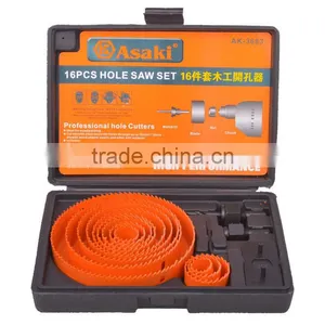 16 PCS Wood Hole Saw Set thumbnail-2