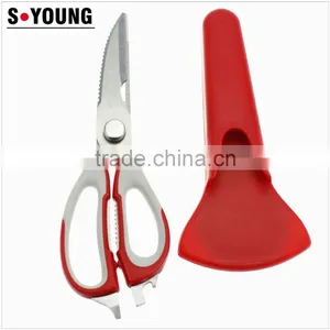 61009 Multifunction Chicken Food Opener Cut Peel Professional Kitchen Scissor thumbnail-2