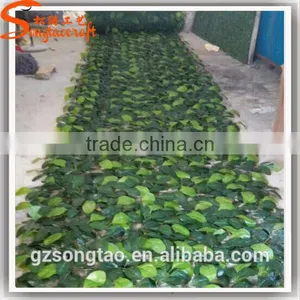 Decorative Cheap Pvc Artificial Fence Artificial Grass Hedge for Sale thumbnail-1