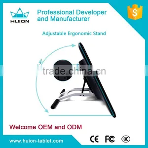 Huion GT-185 Graphic Drawing Tablet Monitor With Tempered Glass Screen and 8 Express Keys for PC and Mac thumbnail-6