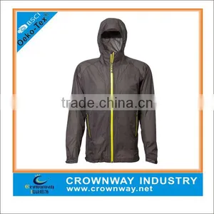 Outdoor Breathable and Waterproof Polyester Windbreaker Jacket thumbnail-1