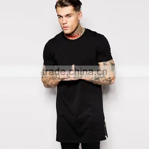 Hip Hop Cotton Tshirt Plain Blank Tshirt no Label Man Tshirt thumbnail-1
