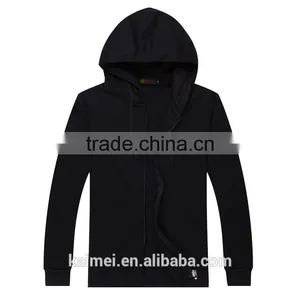 100% Cotton Wholesale New Design Popular Eco-friendly Breathable Anti-wrinkle Cotton Zipper Hoodie thumbnail-4
