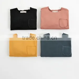 1-6 Years Wholesale 2017 New Full Sleeve Cotton Autumn Solid Kids Boys Shirts (pick Size Color) thumbnail-2