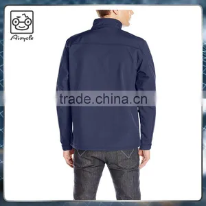 Jacket Without Hood Solid Color Jacket Cargo Biker Jacket for Man thumbnail-6