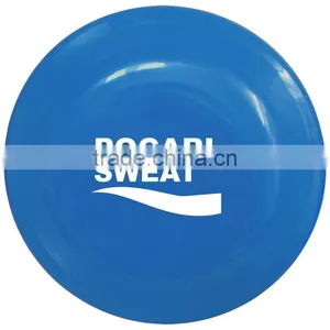 Navy Blue 9inch Dogs Ultimate Plastic One Color Print Frisbee thumbnail-1