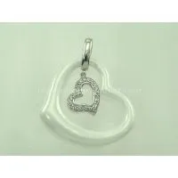 Ceramic Silver Pendent thumbnail-1
