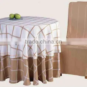 Elegant Hotel Table Cloth in 100% Cotton thumbnail-1