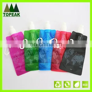 Hot Sale Promotional Flexible Collapsible Foldable Water Bottle thumbnail-1