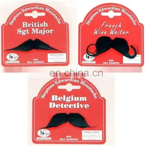 Various Shapes Fake Beard Funny Artificial Mustache MH2123 thumbnail-1