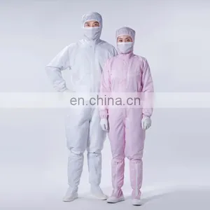 Maxsharer Wholesale Polyester Material Esd Cleanroom Coverall for Cleanroom Use thumbnail-4