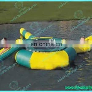 Best Price Inflatable Trampoline on Water ,inflatable Jumping Platform,water Park Floating thumbnail-2