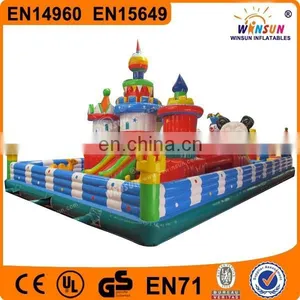2015 Hot Selling 0.55mm PVC Giant Cartoon Inflatable Children Games for Sale thumbnail-1