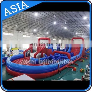 Event Giant Insane Inflatable Obstacle Course for Sale thumbnail-1