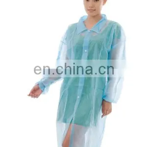 Cheap Disposable Lab Coat With Collar and Snap For Sale thumbnail-5