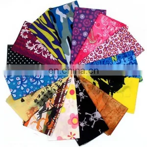 Custom Head Scarf Multifunctional Microfiber Seamless Mask Bandana thumbnail-3