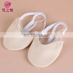 X-8065 Top Quality Canves Women Half Sole Belly Dance Shoes thumbnail-2