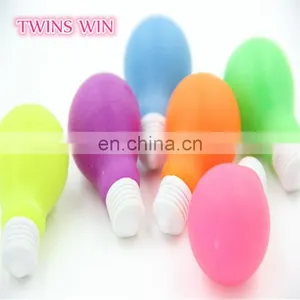 European Top Sale School Office Stationery Items Custom Printed Novelty Mini Ball Shaped Rubber Glowing Erasers thumbnail-1