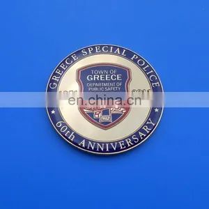 Remembrance 9.11 Enamel Metal Challenge Coin With Epoxy thumbnail-2