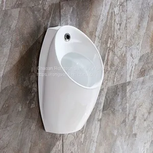Hot Selling Bathroom Ceramic Public Corner Wall Mounted Cheap Malaysia Urinal Dimension for Men Used thumbnail-4