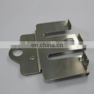 High Quality Stamping Metal Flat Sheet Flexible Nickel Plated Customized Steel Pipe Spring Clip thumbnail-3