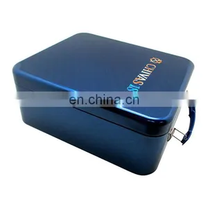 Wholesale Large Size Tinplate Cosmetic Tin Box With Handle thumbnail-1