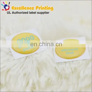 Round Clear Epoxy Resin Dome Stickers thumbnail-2