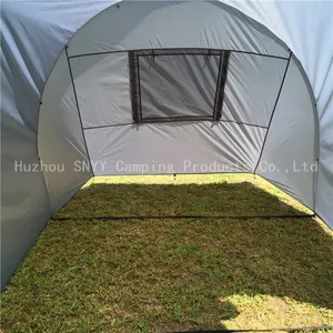 6 Person Family Tunnel Tent, 2 Room 1 Hall Tunnel Tent, Camping Tent,Party Tent thumbnail-3