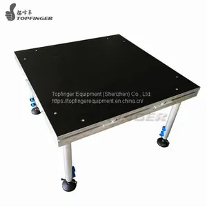 Sell DIY Mobile Adjustable Portable Detachable Aluminum Church Entertainment Design Stage Platform For Sale thumbnail-5